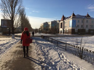 Mitte November liegen die Temperaturen in der kasachischen Hauptstadt Astana tagsüber bei minus 25 Grad. 